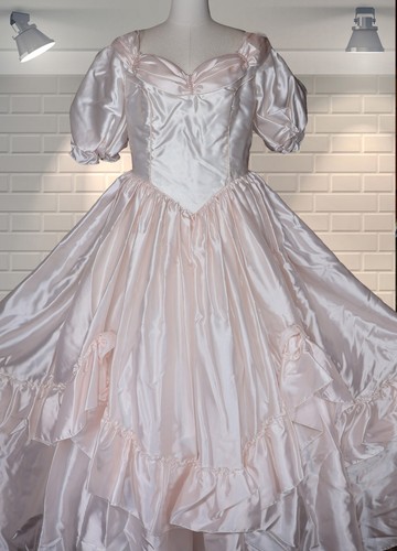 Vintage 1980s wedding dress - 1980s,