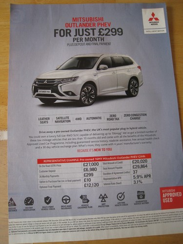 Mitsubishi outlander phev - mitsubishi,