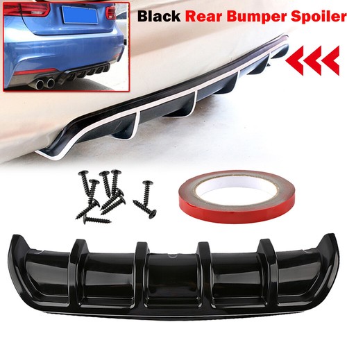 Rear bumper spoiler cover - rear, body