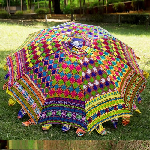 Vintage garden parasol hippie - vintage,
