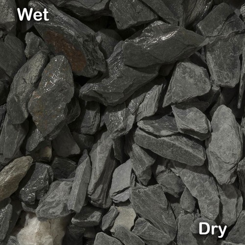 Charcoal slate decorative - charcoal,