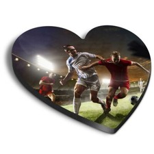 Heart MDF Magnets - Professional Football Players Game #21545