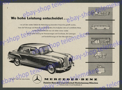 Advertising mercedes benz 220 - advertising, mercedes-benz