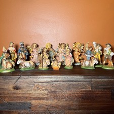 Vintage Italian Nativity Set