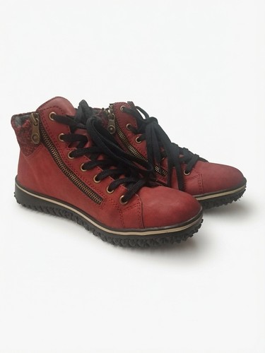 Ladies rieker tex zip ankle - zip, up