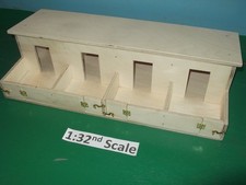 1:32nd Scale Wooden Model Farm Building 4 Stall Pig Sty