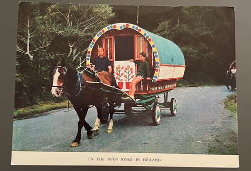 Postcard 1960s ireland open - postcard,