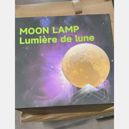 White moon lamp - white,