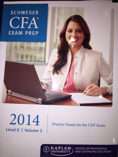 Schweser cfa exam prep 2014 - cfa,