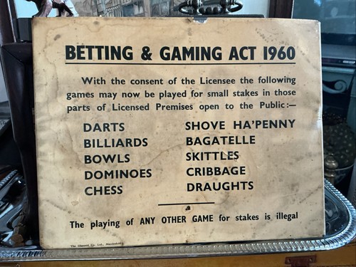 Pub betting and gambling - pub,
