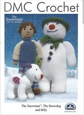 The Snowman and The Snowdog and Billy Amigurumi Crochet Pattern
