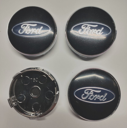 4pcs ford black blue - black, fits