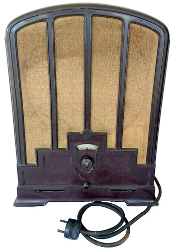 Vintage antique radio - antique,