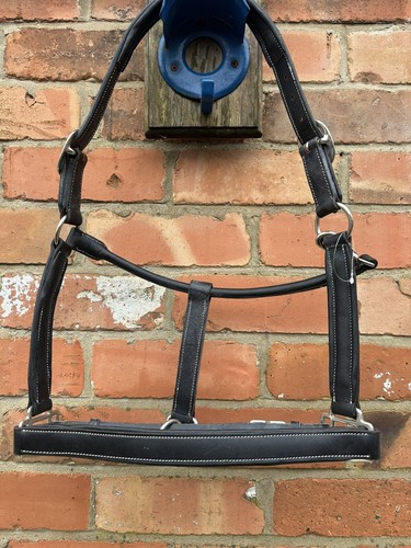 New black leather - new, padded