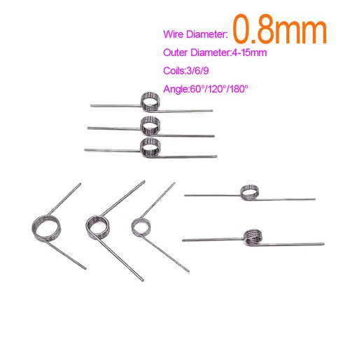 Torsion spring left right - torsion, left/right
