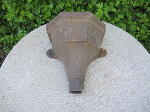 Antique cast iron - iron, rain
