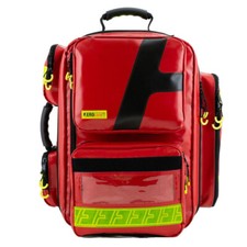 Emergency Medical Backpack Red X Large 55 Litre Wipe Clean PVC Empty