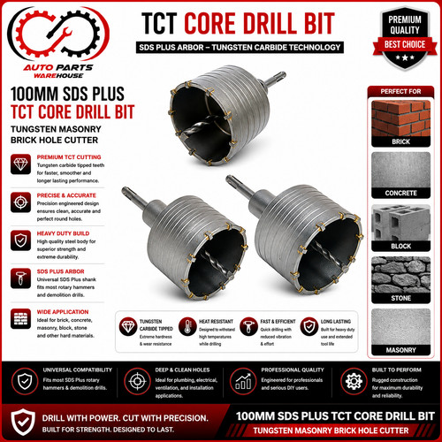 100mm sds plus arbor - 100mm,