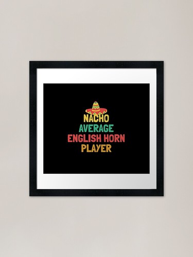 Not your english horn - horn, player