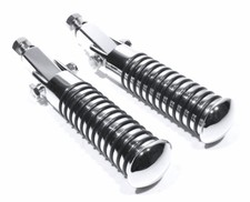 Foot Pegs Set Sundance Chrome Bracket for Harley Honda Suzuki Yamaha Universal °°