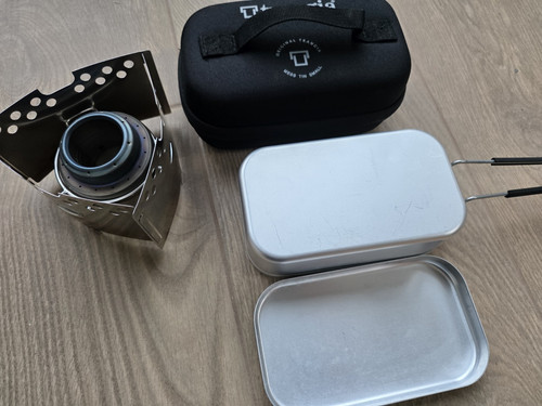 Trangia mess tin - with, light