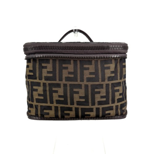 Fendi zucca canvas vanity - zucca,