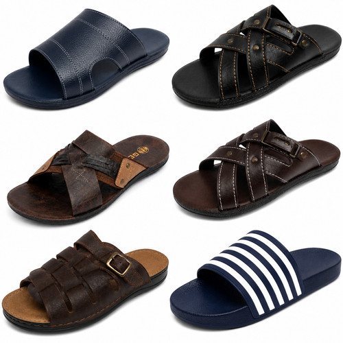 Mens casual sliders - mens,