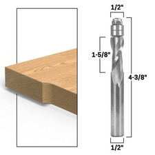 1/2" Flush Trim Spiral Router