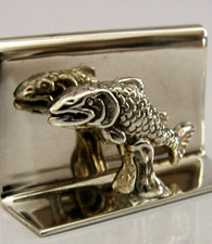 STERLING SILVER FISH MENU