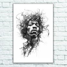 Jimi Hendrix - Framed/Unframed