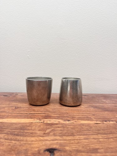 Unique japanese metal sake - japanese,