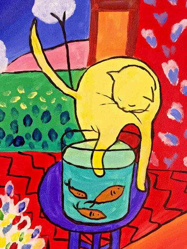 Henri matisse the cat - the,