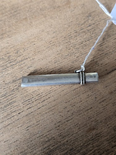 Silver pencil holder - pencil,
