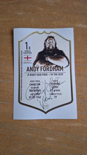 Andy fordham ultimate darts - fordham,