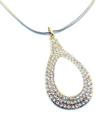 Vintage Large Pendant Necklace