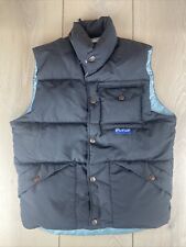 Stussy X Penfield Gilet - Black/ Baby Blue - Size XS - Good Condition