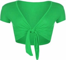 Ladies Cap Sleeve Tie Shrug