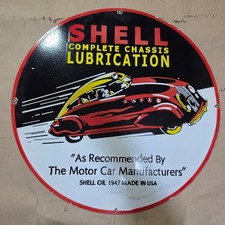 SHELL LUBRICATION PORCELAIN