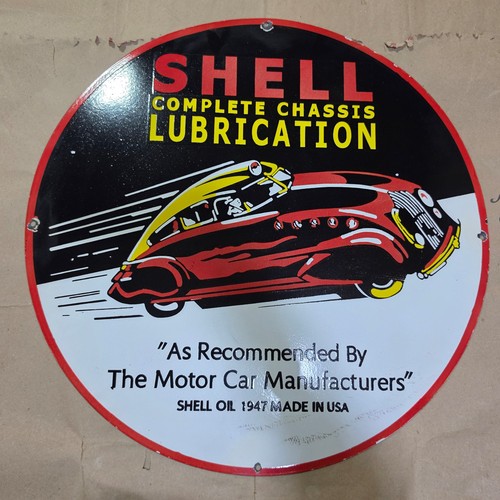 Shell lubrication porcelain - shell,