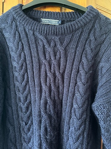 Blue woolover jumper - blue,