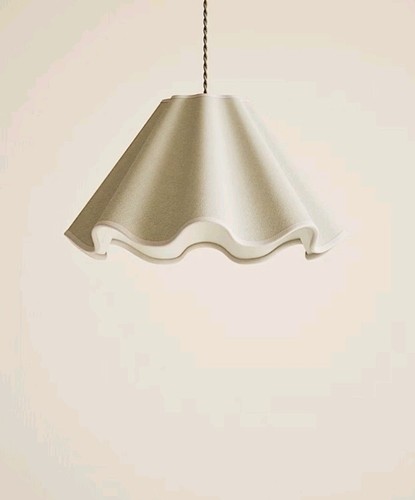 Fabric wave scallop - fabric,
