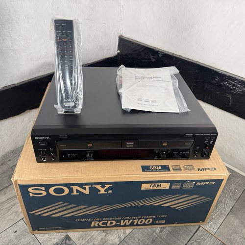 Sony rcd w100 - sony, compact