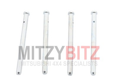 Rear brake pad - pad, pins