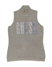 GUESS Womens Sleeveless Turtle