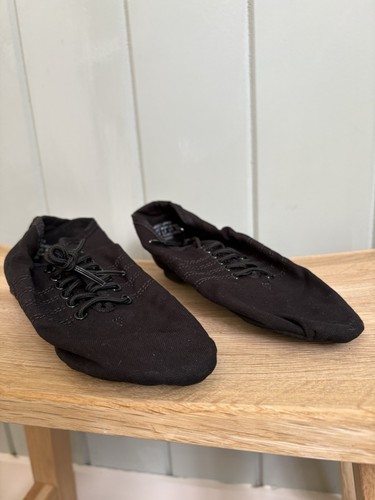 Nib capezio black splitsole - capezio,