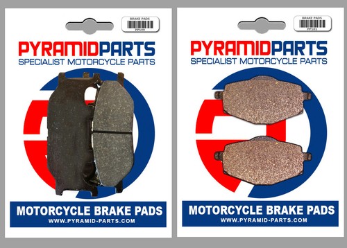 Front rear brake pads - front,