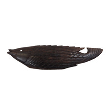 Carved Ebony Wooden Fish