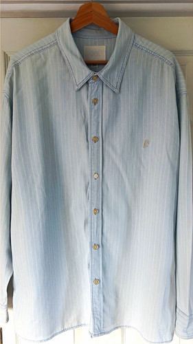 Zara men blue striped - blue, long