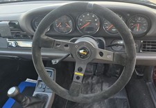 Momo SUEDE steering wheel and