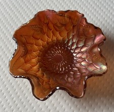 Vintage Coloured Glass Bowl